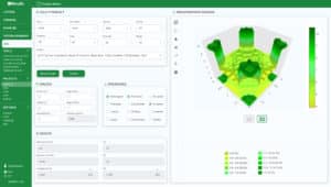 irrigation rate diagram interface